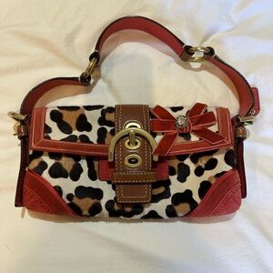 COACH Cheetah Purse